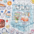 Baking Day 500 piece jigsaw Close Up of Dresser by Bloom Puzzles