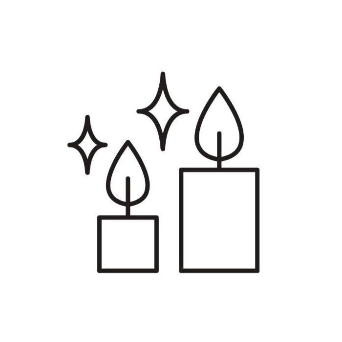 Bloom Puzzles Natural Wax Candles Icon