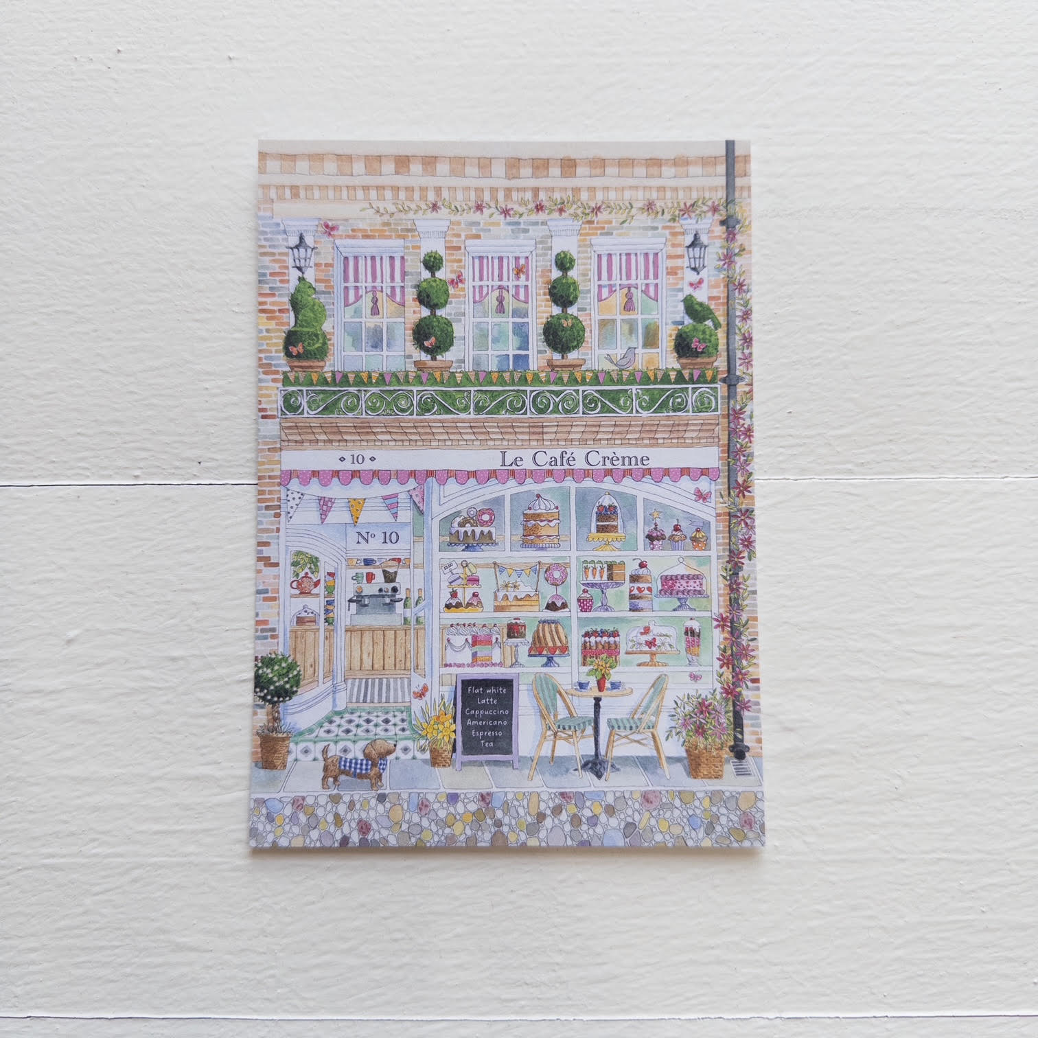 Bloom Puzzles Le Cafe A6 Postcard