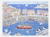 Bloom Puzzles Festive Harbour 1000 Piece Jigsaw Puzzle Complete Lucy Grossmith