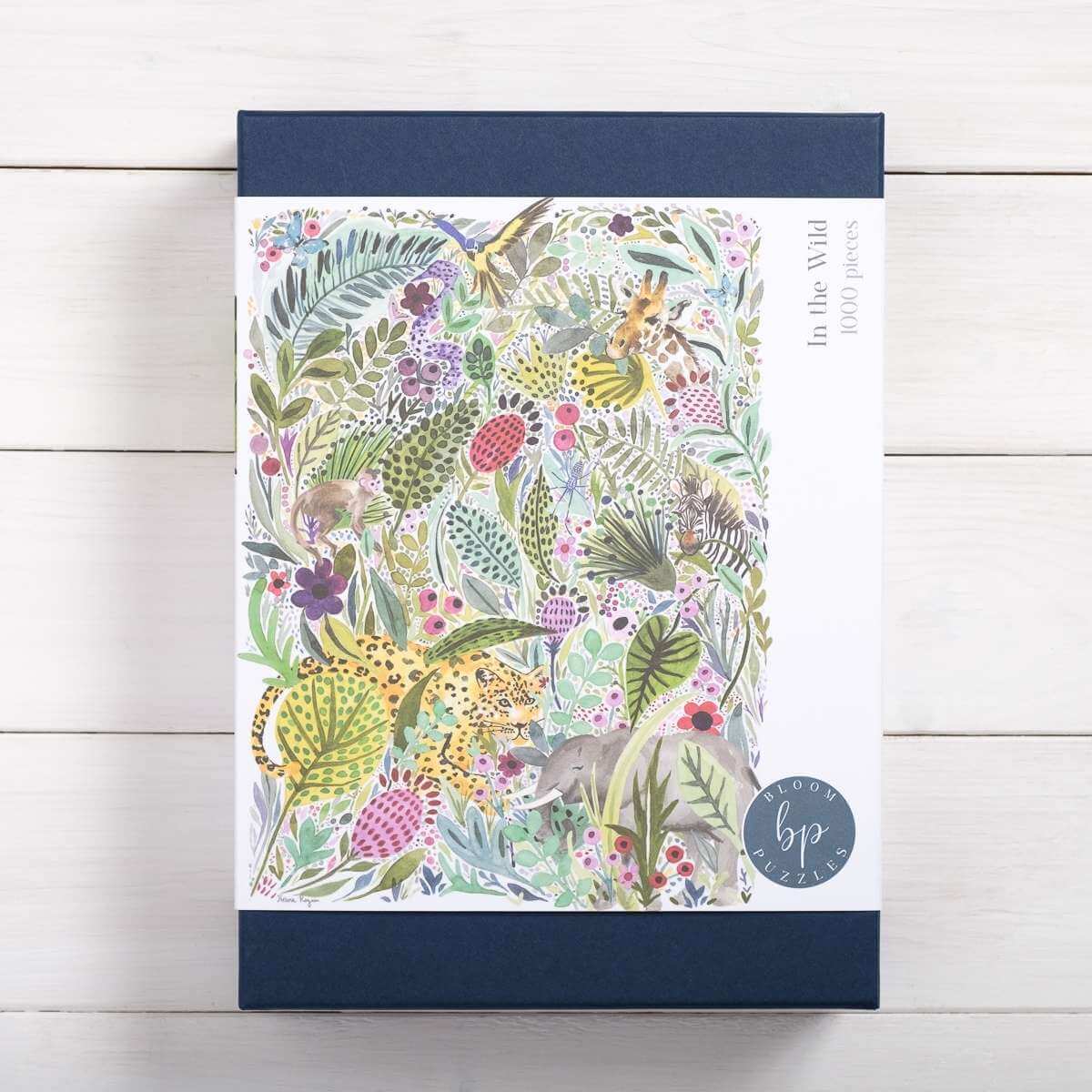 Bloom Puzzles In the Wild 1000 Piece Jigsaw Puzzle Front of Box Helena Rogan