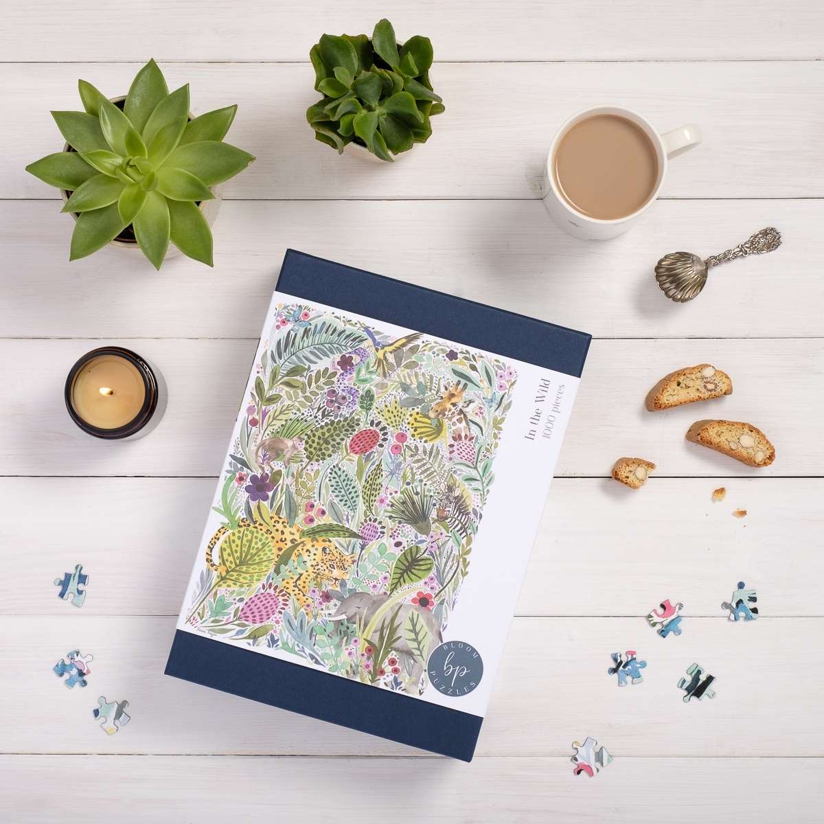 Bloom Puzzles In the Wild 1000 Piece Jigsaw Puzzle Lifestyle Layout Helena Rogan