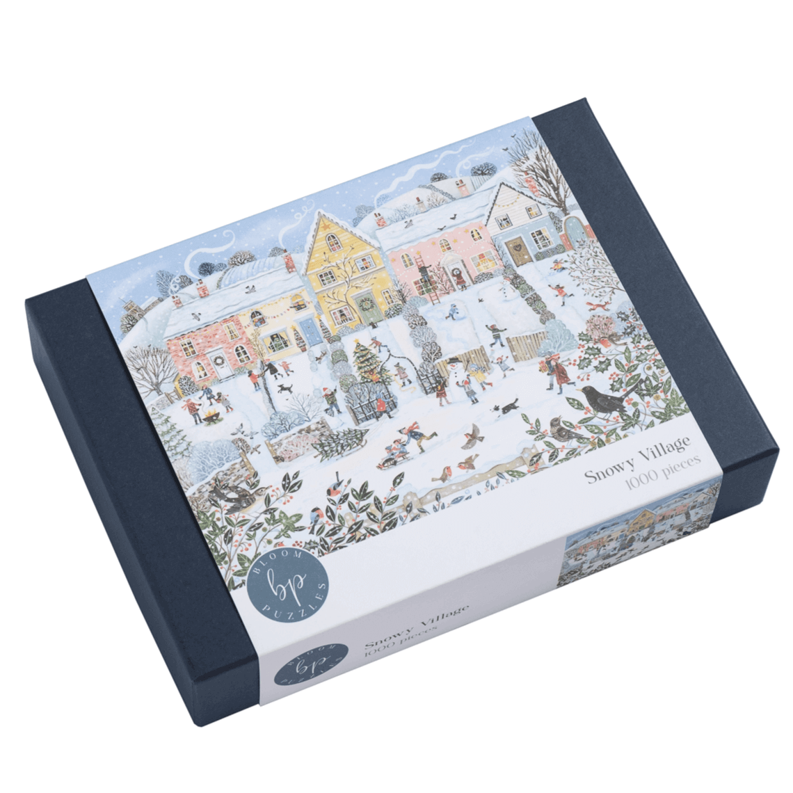 Bloom Puzzles Snowy Village 1000 piece Jigsaw Puzzle £29.50 bloompuzzles.co.uk