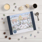 Bloom Puzzles Snowy Village 1000 piece Jigsaw Puzzle Lifestyle