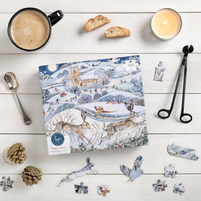 Bloom Puzzles Winter Hares Lifestyle Layout