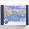 Bloom Puzzles Festive Harbour 1000 Piece Jigsaw Puzzle Front of Box Lucy Grossmith