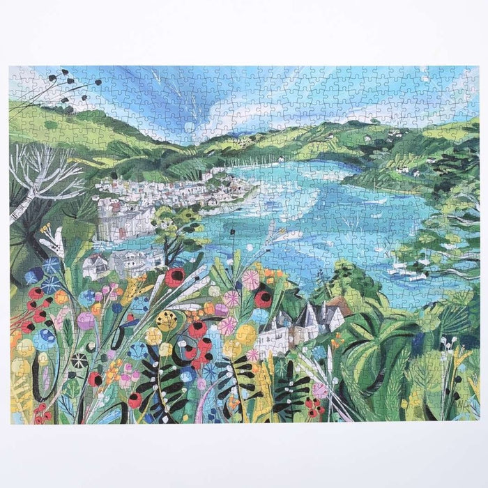 Bloom Puzzles Rest a Shore 1000 Piece Jigsaw Puzzle Complete Natalie Rymer
