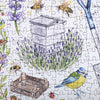 Bloom Puzzles The Potting Shed 1000 Piece Jigsaw Puzzle Bee Hive Close Up Amy Holliday