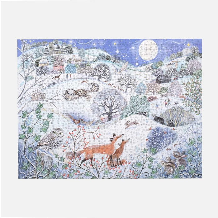 Bloom Puzzles Winter Magic 1000 Piece Jigsaw Puzzle Complete Lucy Grossmith
