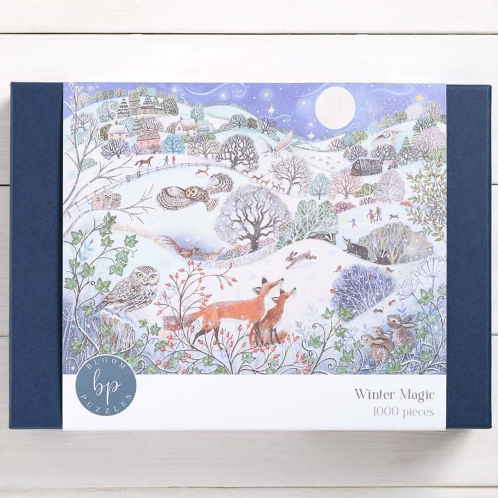 Seasons In Bloom 1000 Teile Puzzle – Blumenmotiv Mit Vogel & Schmetterlingen